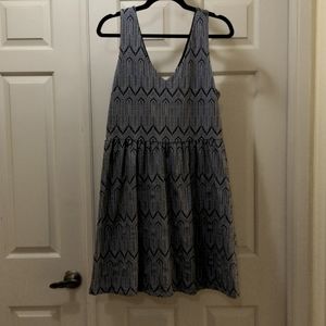 Lucky Brand fit and flare skater style dress size large